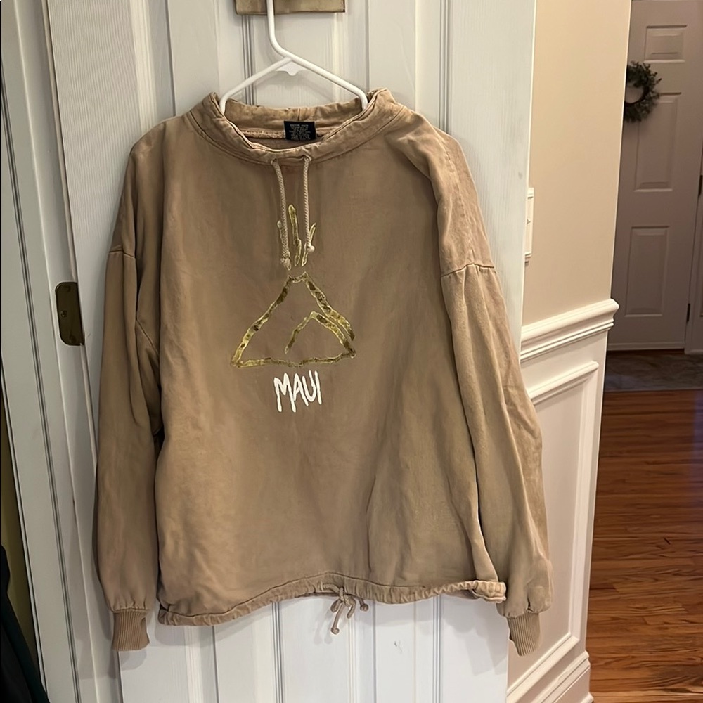 Tan Women’s sweatshirt / Sweater VINTAGE